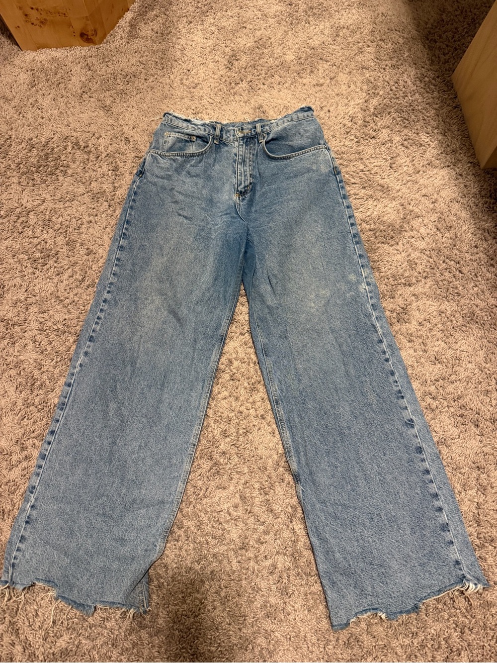 KHY Classic Low Rise Denim Women's Jeans - Light Wash